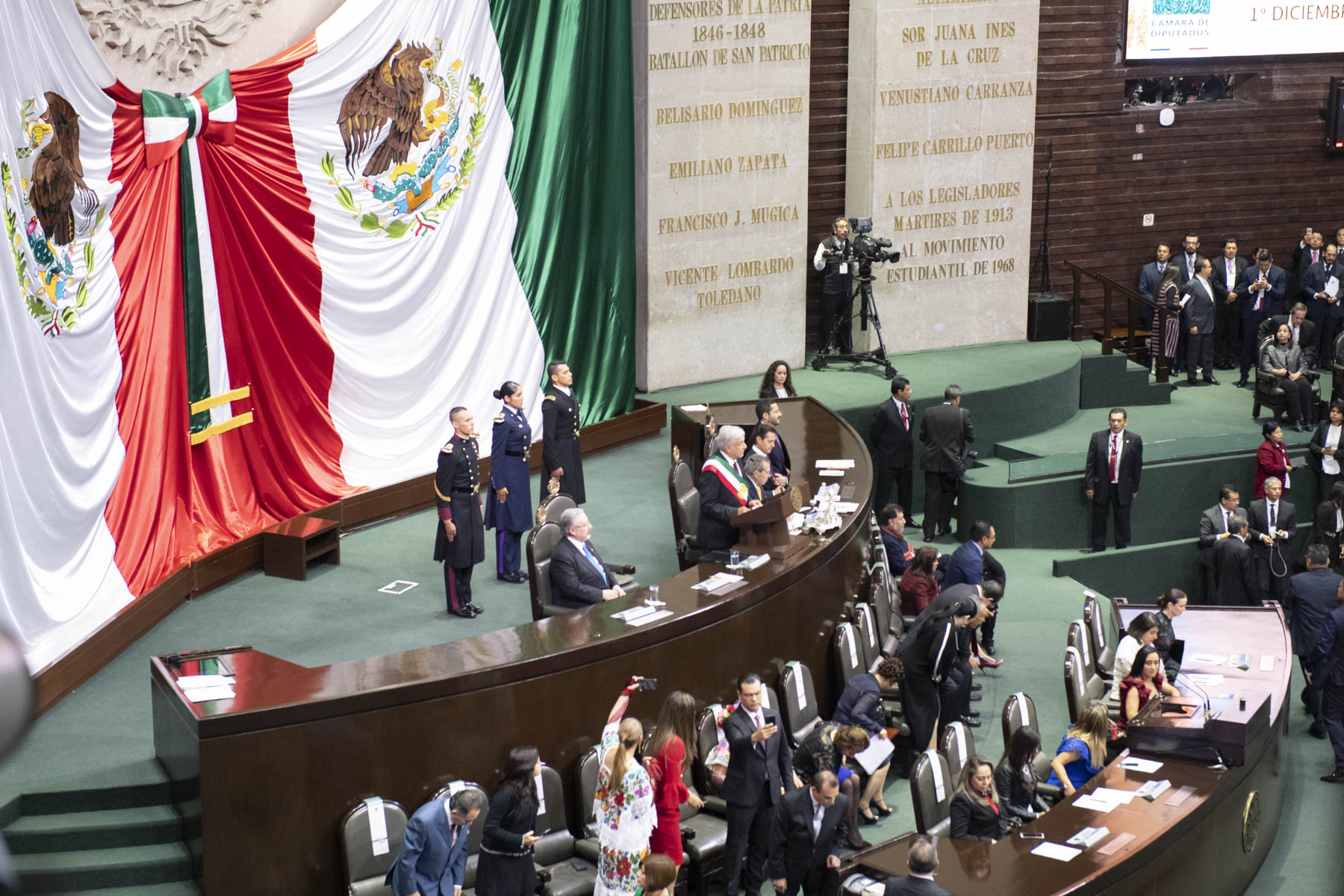 Inauguration Ceremony of the President of Mexico The Governor General