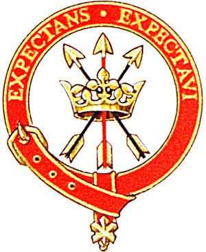 Badge of Allan Donald Hood