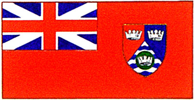 Flag of The Corporation of the Municipality of Loyalist Township