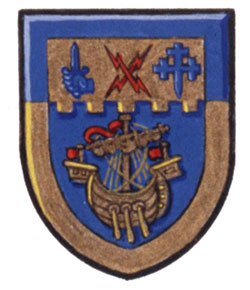 Differenced Arms for Alexander Ian Macpherson, son of Mark Francis Macpherson
