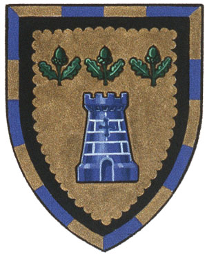 Differerenced Arms for Kevin Ray Leinbach, son of Beatrice Cecile Eeckhout Leinbach