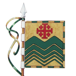 Flag of the Municipalité de Saint-Cyrille de Lessard