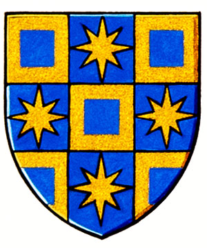 Armoiries brisées de Sean Eric Palmer, fils de Glenda Jeanette King-Palmer