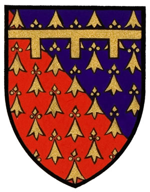 Armoiries brisées de Robert Jeremy Ransom, fils de Ross Ernest Ransom