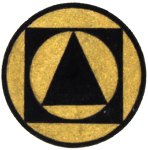 Badge of Joseph Frederick Laevens