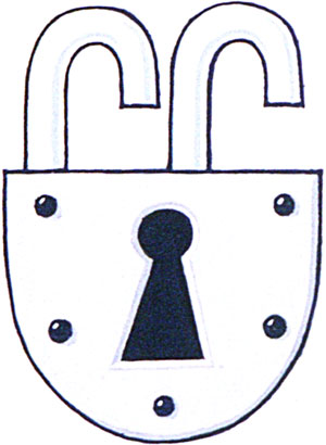 Badge of Éric Robert Saumure