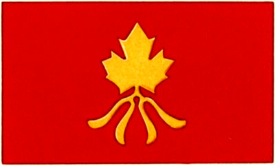 Flag of the Heritage Canada Foundation