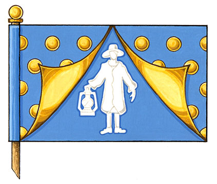 Flag of the Caribou Hotel