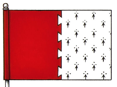 Flag of Frederick Wilbert Russell-Rivoallan