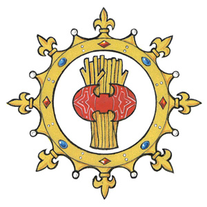 Badge of Claude Joseph Bourret