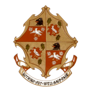 Authorized usage of the Arms of Marguerite Ruth Dow