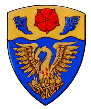 Armoiries brisées d'Elie Desgreniers, fils de Josée Bouchard