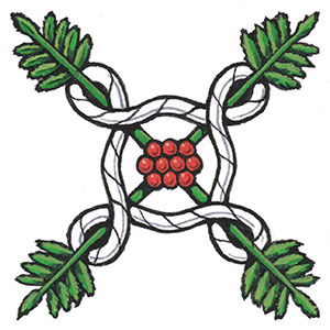 Badge of  Vallance Jane Florence Dimsdale Knott Hungerford