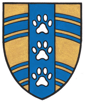 Differenced Arms for Micheline Meunier, child of Eugène Meunier