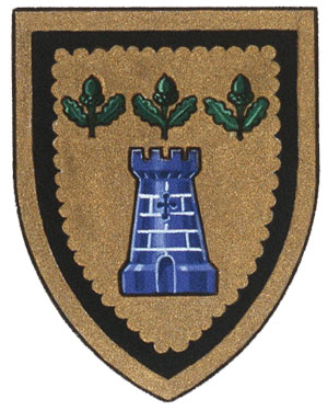 Differenced Arms for Barry Wayne Leinbach, son of Beatrice Cecile Eeckhout Leinbach