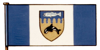 Flag of the Village of Sayward