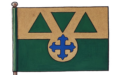 Flag of the Municipalité de la Paroisse de Saint-Philémon