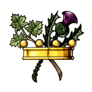 Badge of Hugh Graham