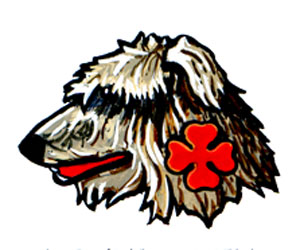 Badge of Leanna Eileen Rourke, daughter of James William Rourke