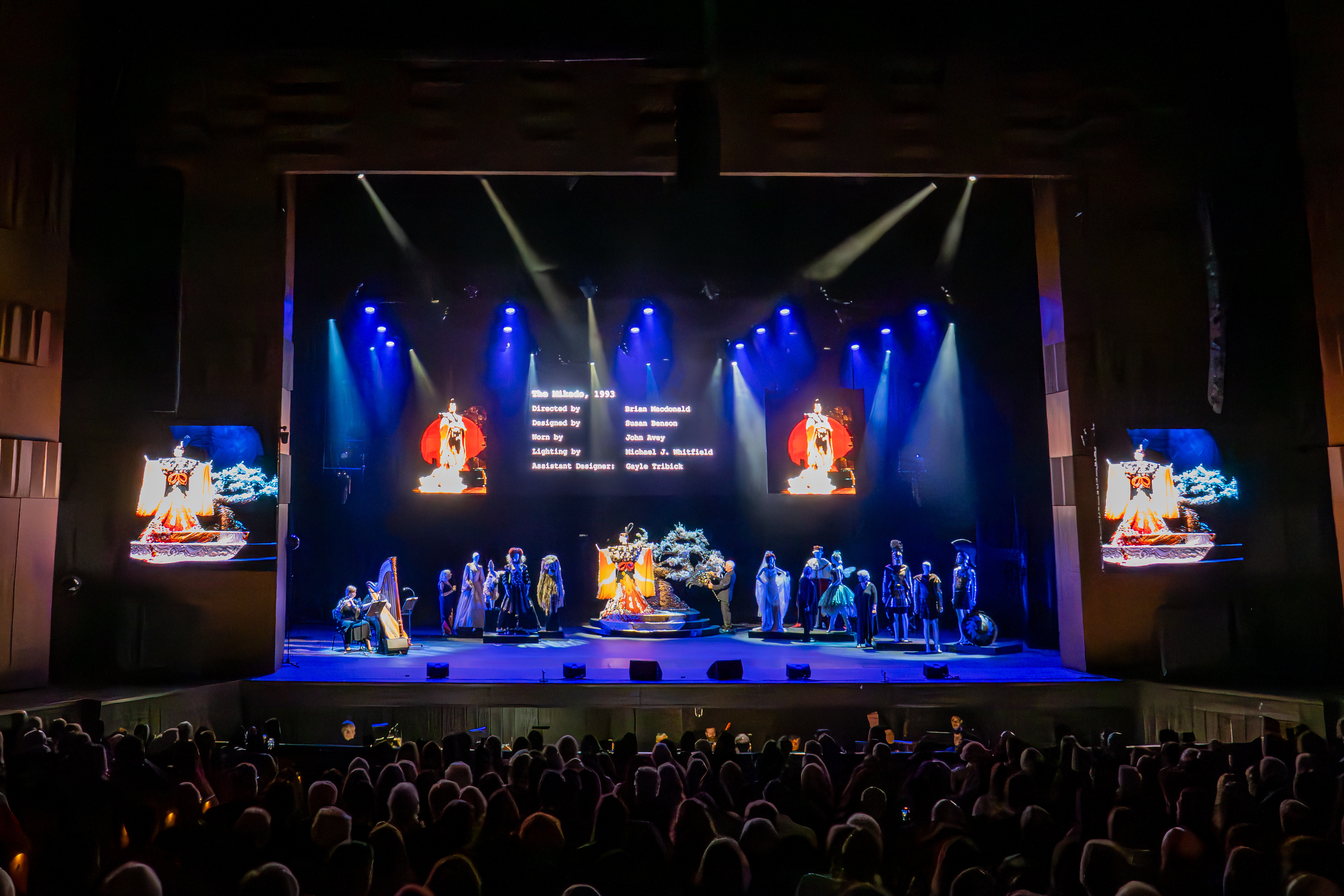 Several performers onstage at the Governor General Performing Arts Awards show at the National Arts Centre.