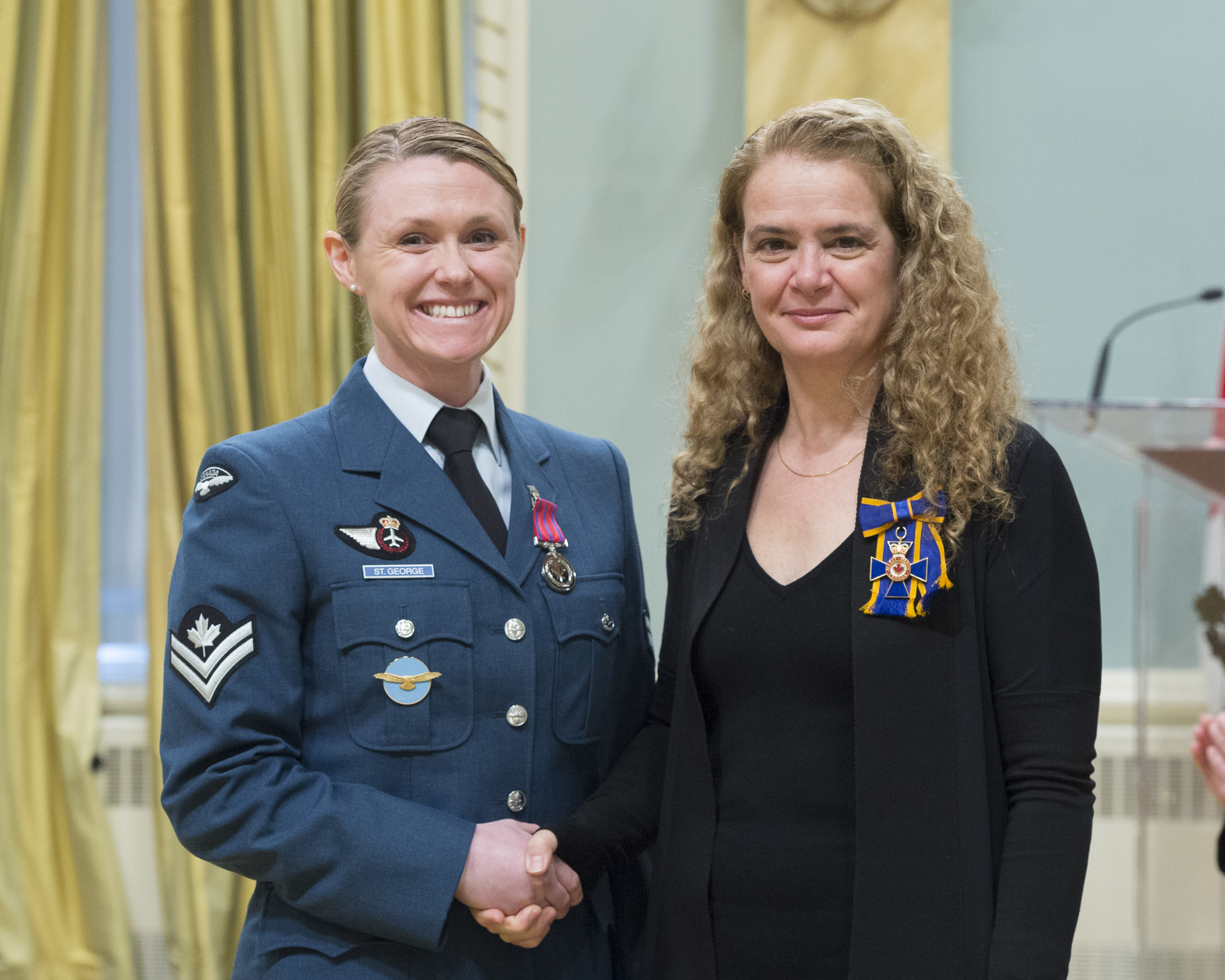 Master Corporal Alisha Dawn St. George, M.B.