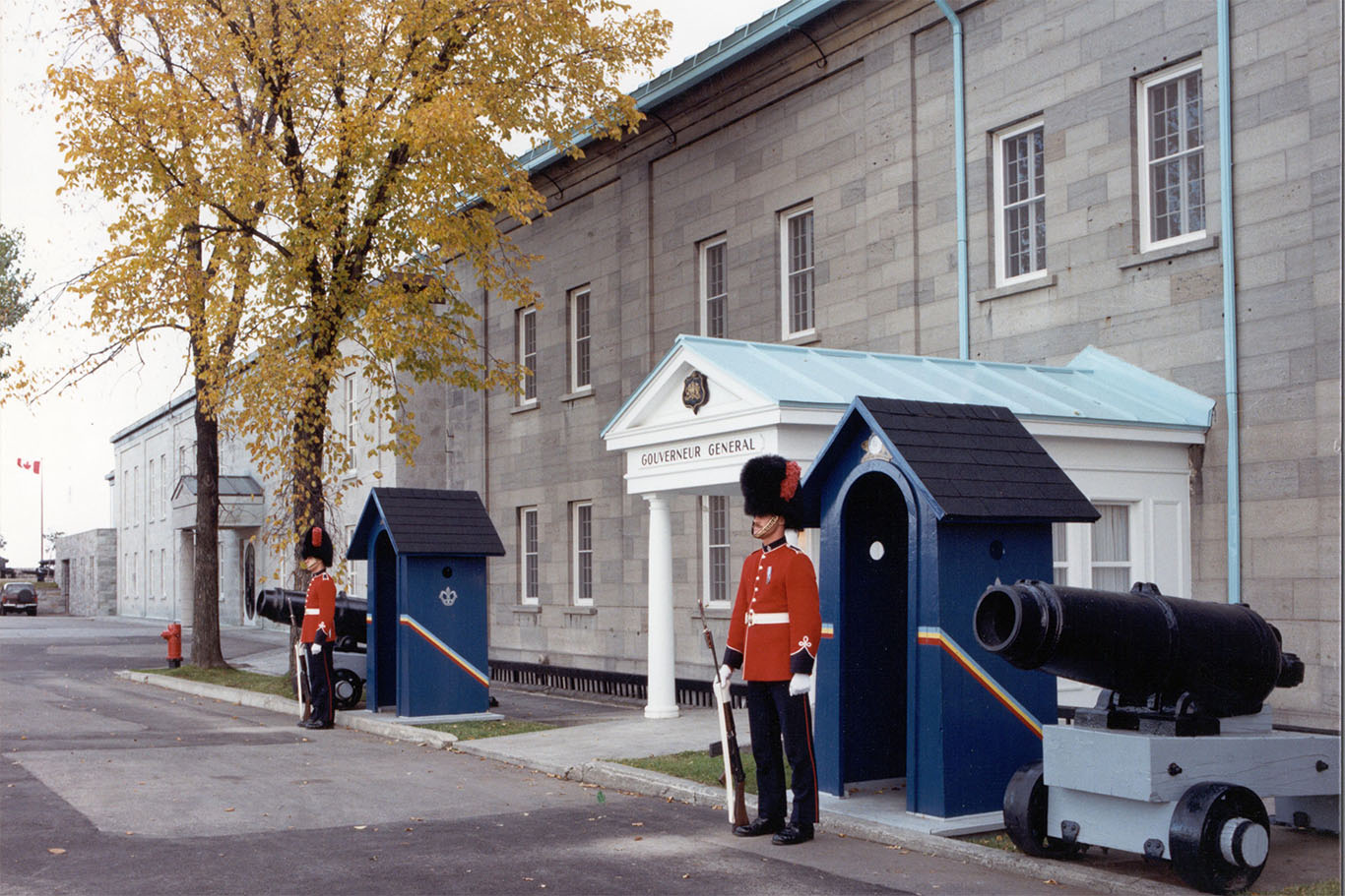 Facade of the Residence of the Governor General at the Citadelle during the Governor General’s Stay, 2008