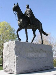 Image of the Queen Elizabeth II Equestrian Monument 