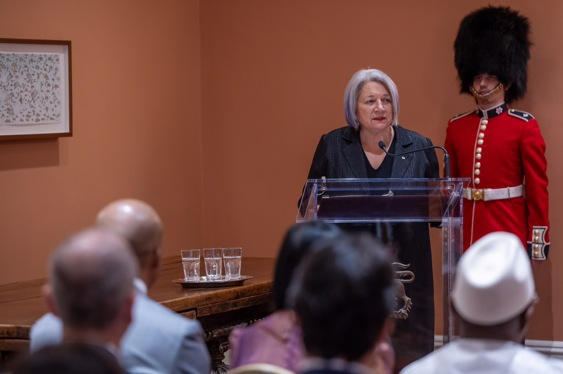 La gouverneure générale Mary Simon prononce son discours
