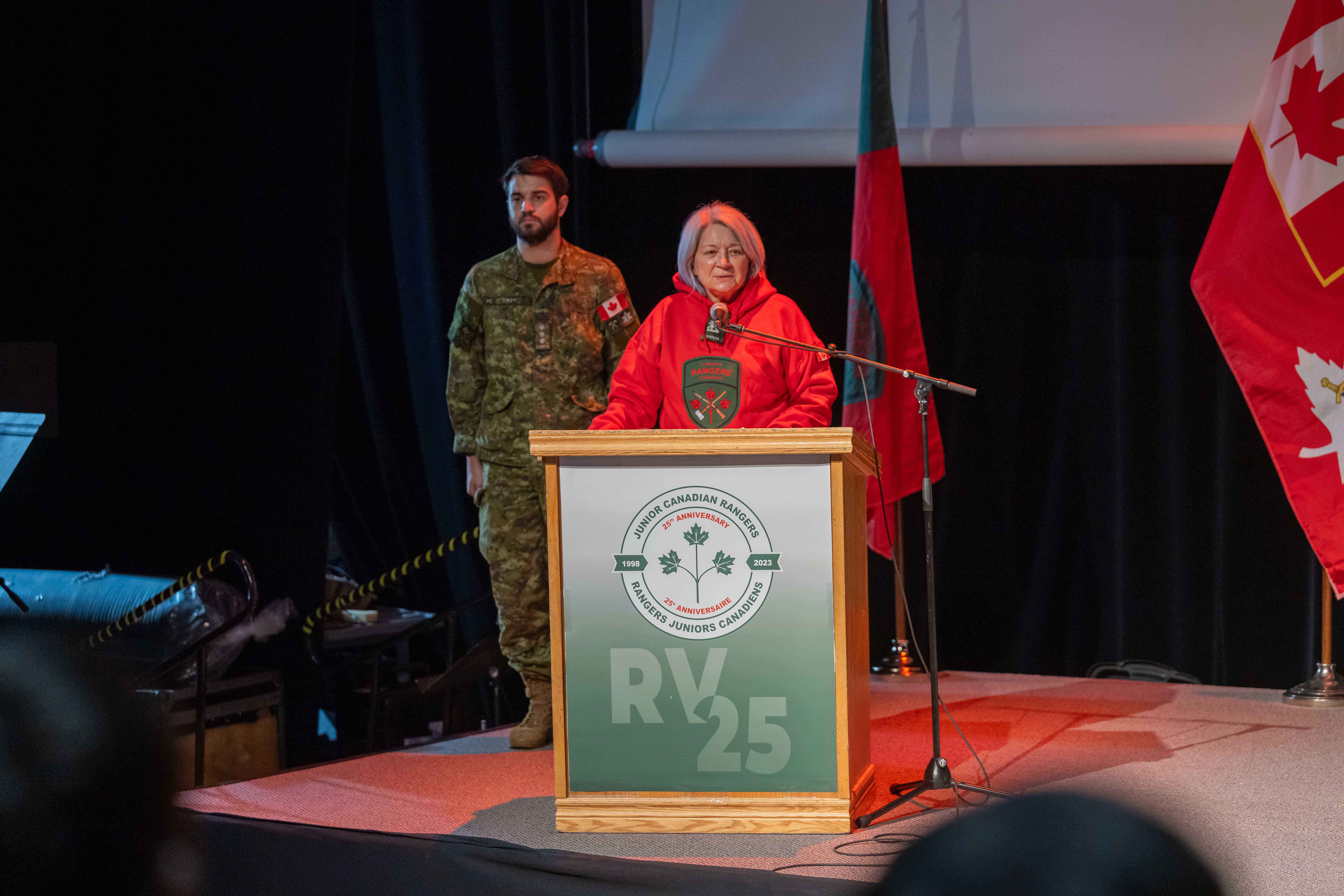 Governor General Mary Simon delivers her remarks