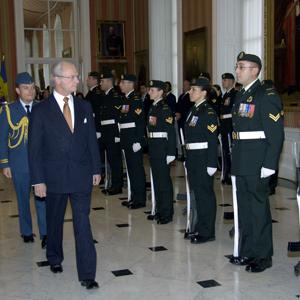 State Visit at Rideau Hall by Their Majesties, Carl XVI Gustaf, King of Sweden, and Queen Silvia