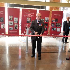 Opening of the Exhibit "From Far and Wide - Honouring Great Canadians"