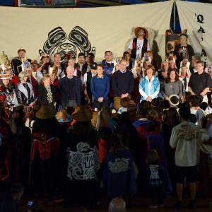 2016 Royal Visit - Bella Bella and Black Rod Ceremony