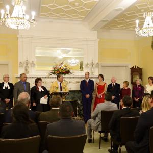 2016 Royal Visit - Bella Bella and Black Rod Ceremony