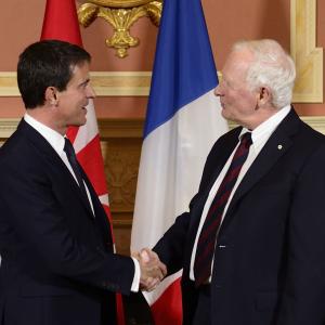Rencontre avec le premier ministre de la France