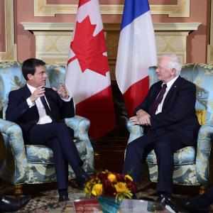 Rencontre avec le premier ministre de la France