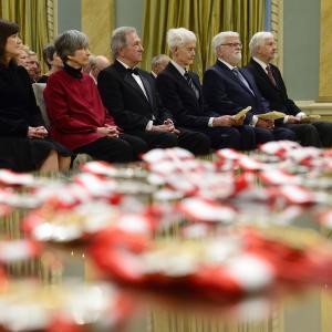 Cérémonie d'investiture de l'Ordre du Canada