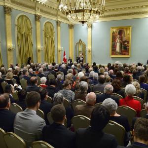 Cérémonie d'investiture de l'Ordre du Canada