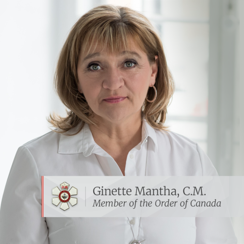 Ginette Mantha, C.M. - Member of the Order of Canada