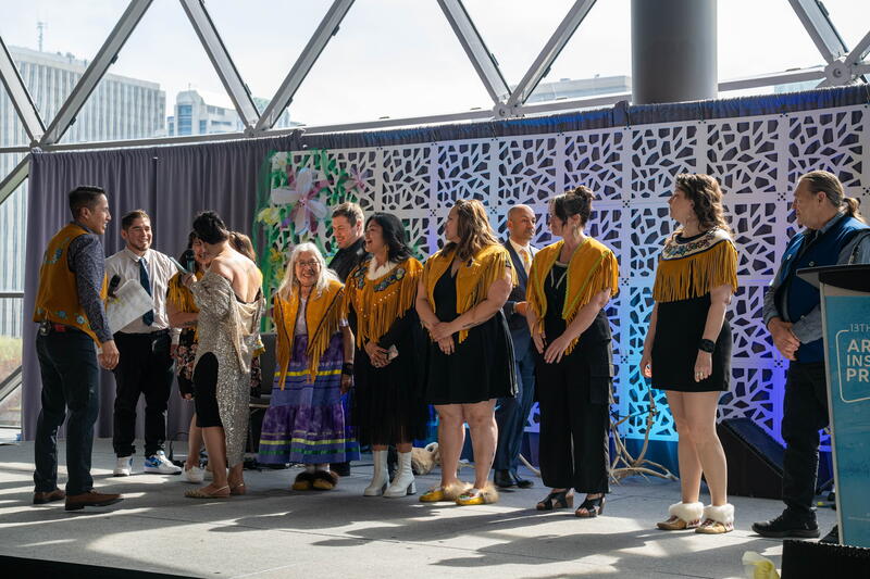 The 2025 winners of the Artic Inspiration Prize Awards.