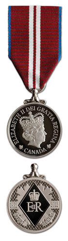 Queen Elizabeth II Diamond Jubilee Medal