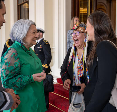Governor General Mary Simon meets with National Indigenous Organizations Leaders 