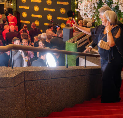 La gouverneure générale Marie Simon arrive au Gala des Prix du Gouverneur général pour les arts du spectacle