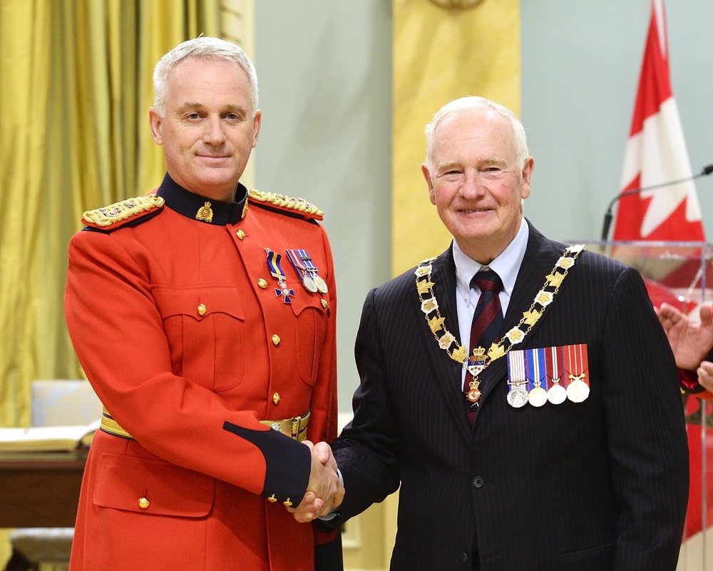 Order of Merit of the Police Forces Investiture Ceremony The Governor