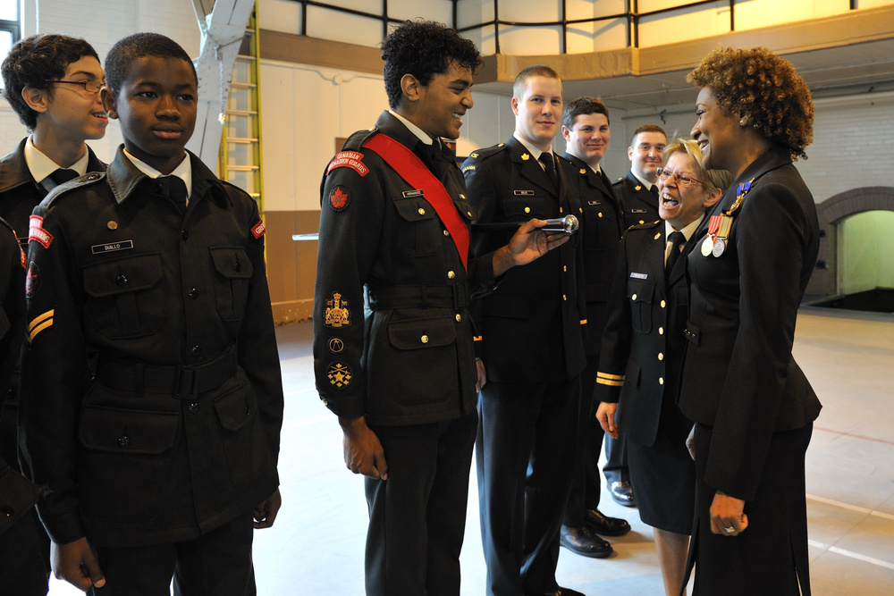 Visit to the Canadian Grenadier Guards in Montréal The Governor