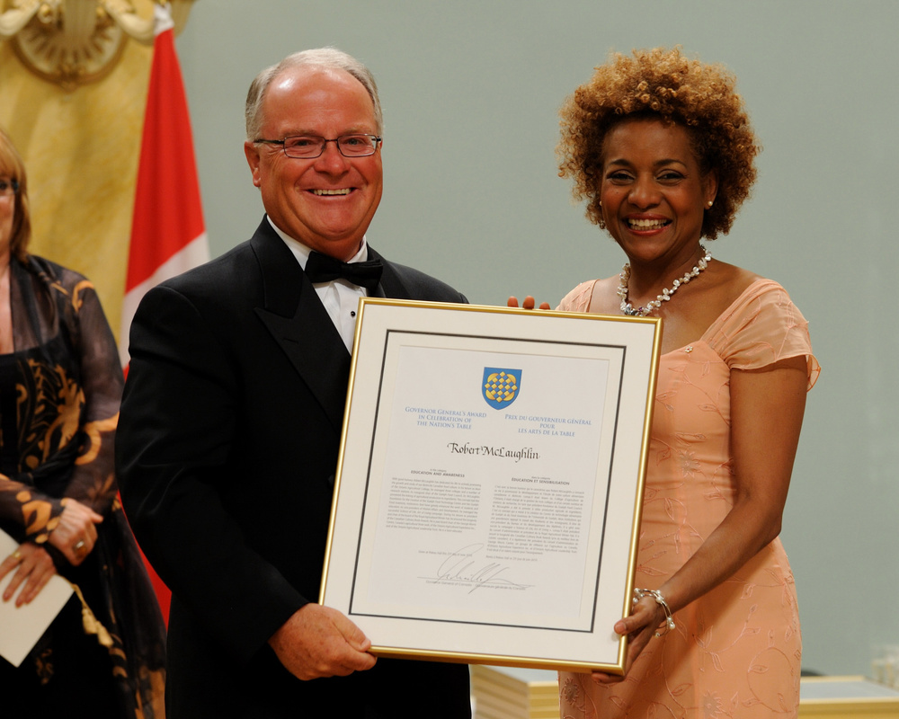 Governor General’s Award in Celebration of the Nation’s Table The