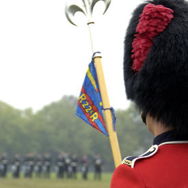 Ceremony for the consecration and dedication of the colours of the 3rd Battalion, Royal 22e Régiment
