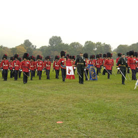Ceremony for the consecration and dedication of the colours of the 3rd Battalion, Royal 22e Régiment