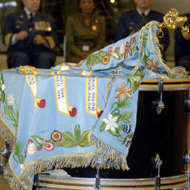 Dedication and consecration of the new stand of colours of the Air Force’s 412 Transport Squadron