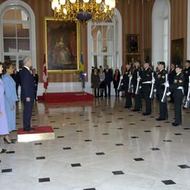 Visite d'État à Rideau Hall de Leurs Majestés, Carl XVI Gustaf, roi de Suède, et la reine Silvia