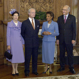 State Visit at Rideau Hall by Their Majesties, Carl XVI Gustaf, King of Sweden, and Queen Silvia